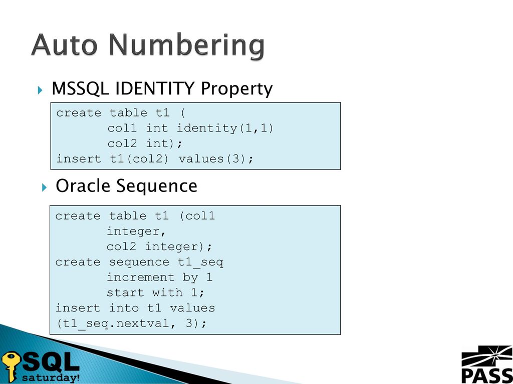 Become a bilingual dba oracle for the sql server dba ppt download