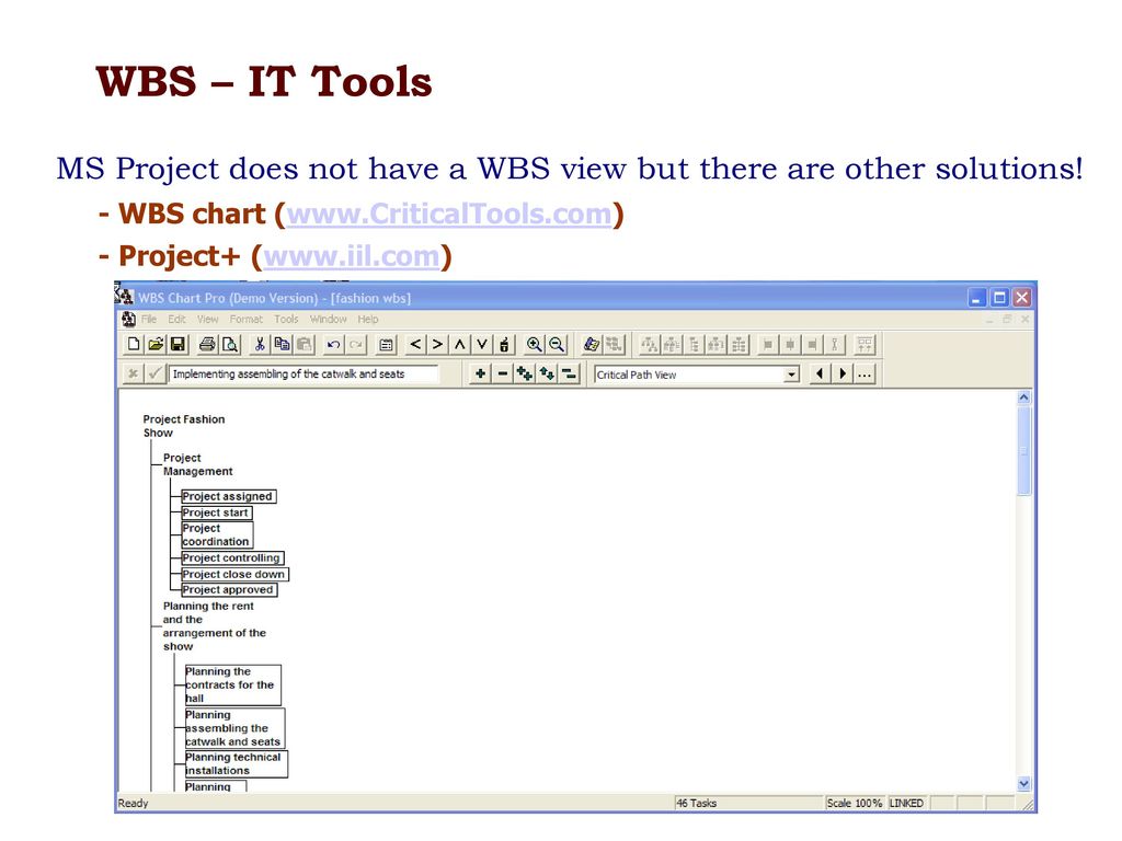 wbs chart pro demo wbs chart pro demo