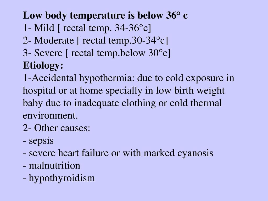 Low Body Temperature In Newborn Babies Newborn Baby