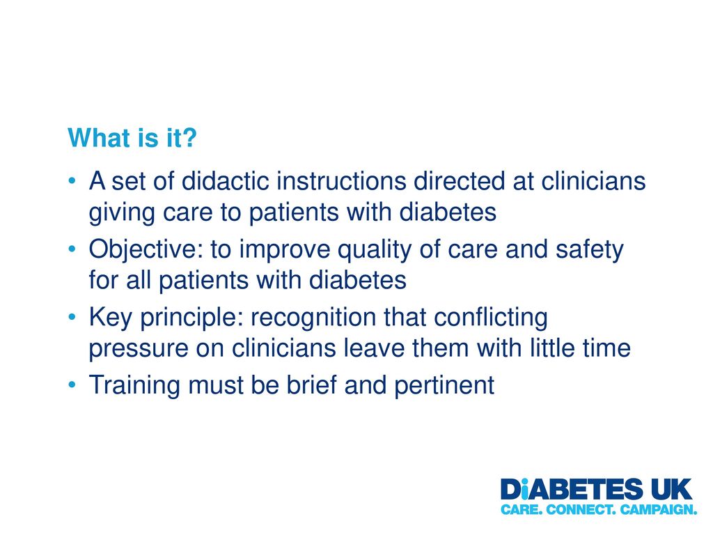diabetes training uk diabetes pdf notes