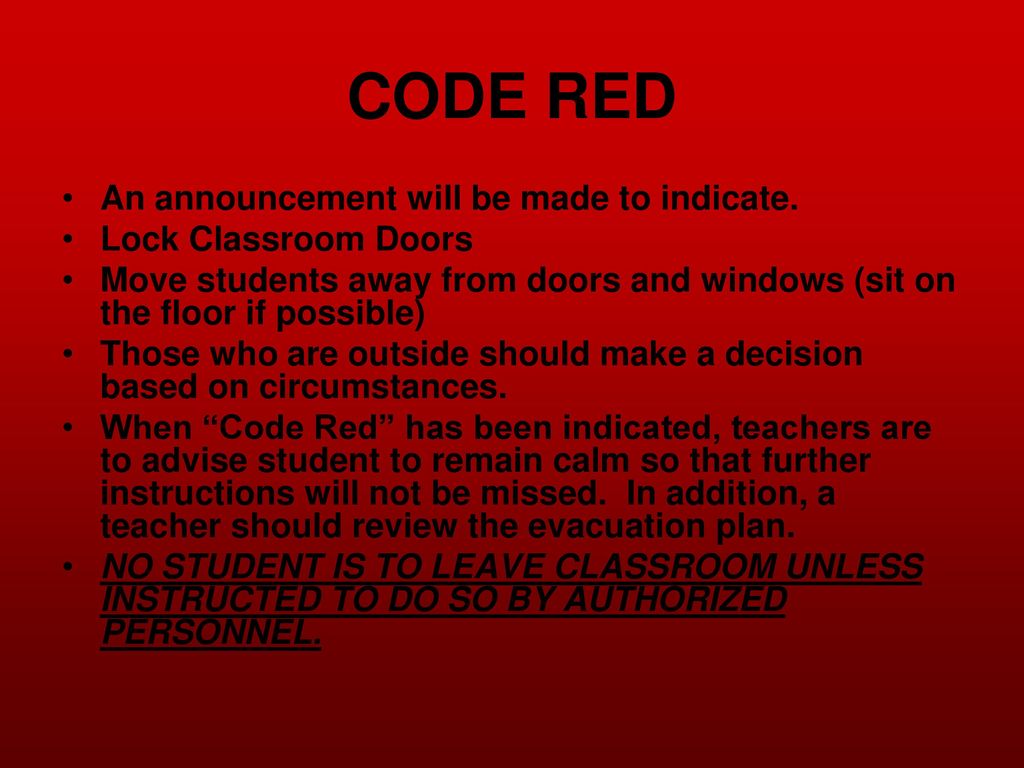 Emergency Procedures All Information Contained in this presentation is  found in the FSD1 School Emergency Procedures Manual with the exception of  school. - ppt download