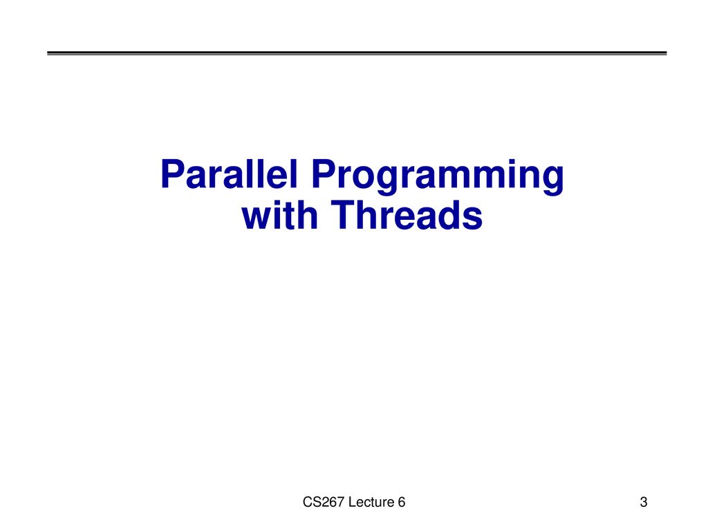 Shared Memory Programming: Threads and OpenMP Lecture 6 - ppt download