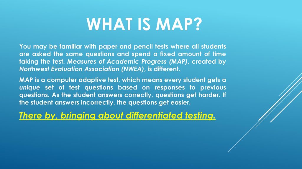 what is map testing What Is Map There By Bringing About Differentiated Testing