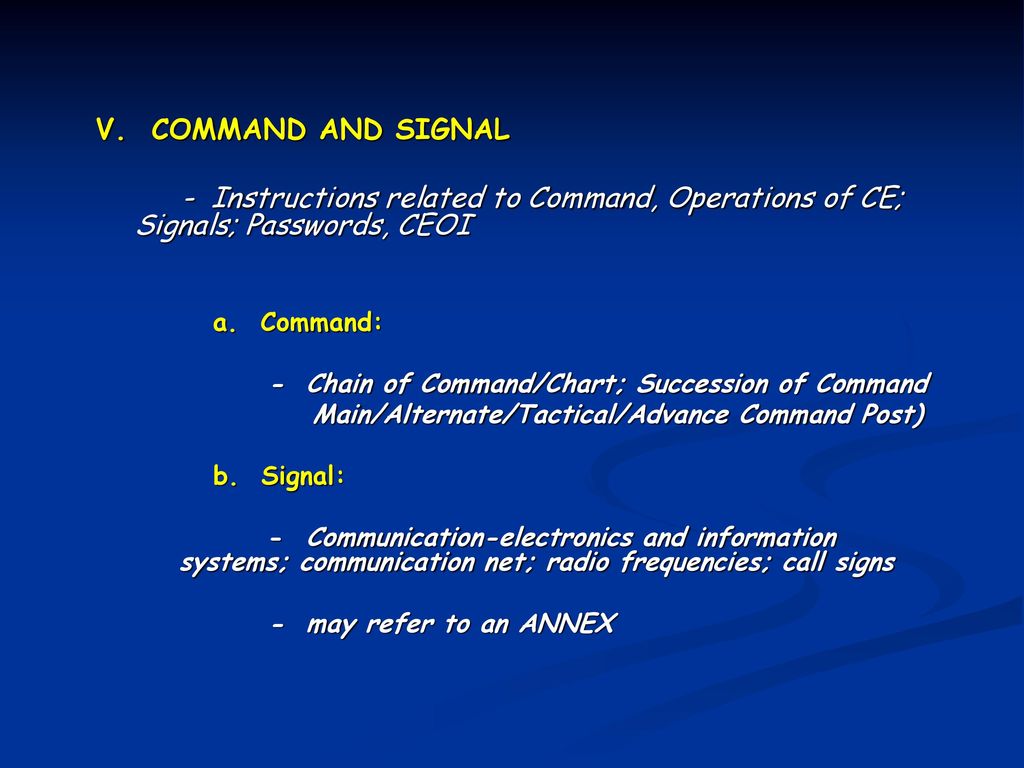 Oplan opord ppt download