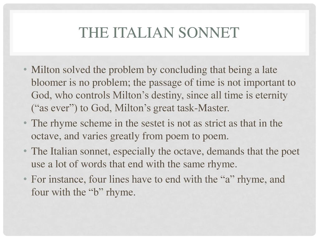 HOW TO WRITE A SONNET. - ppt download