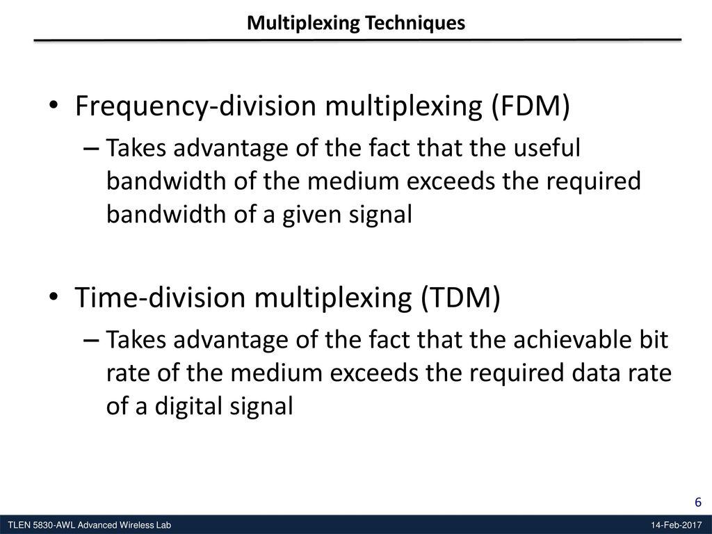 TLEN 5830 Wireless Systems Lecture Slides 14-Feb ppt download