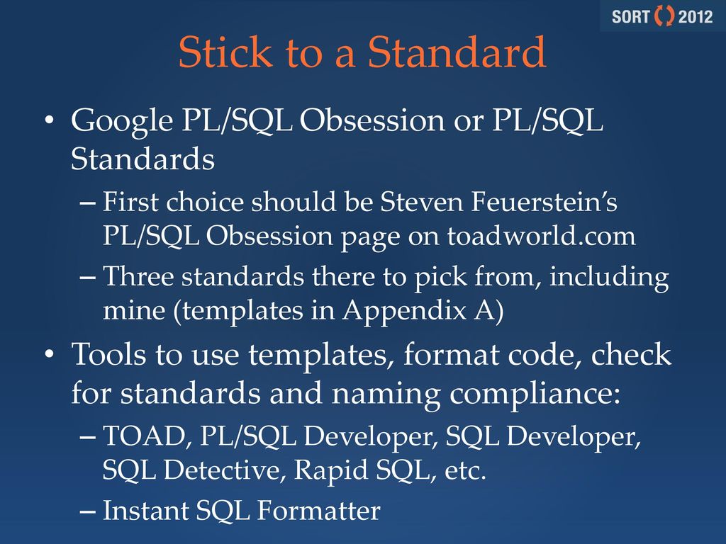 Writing great pl sql for database applications ppt download