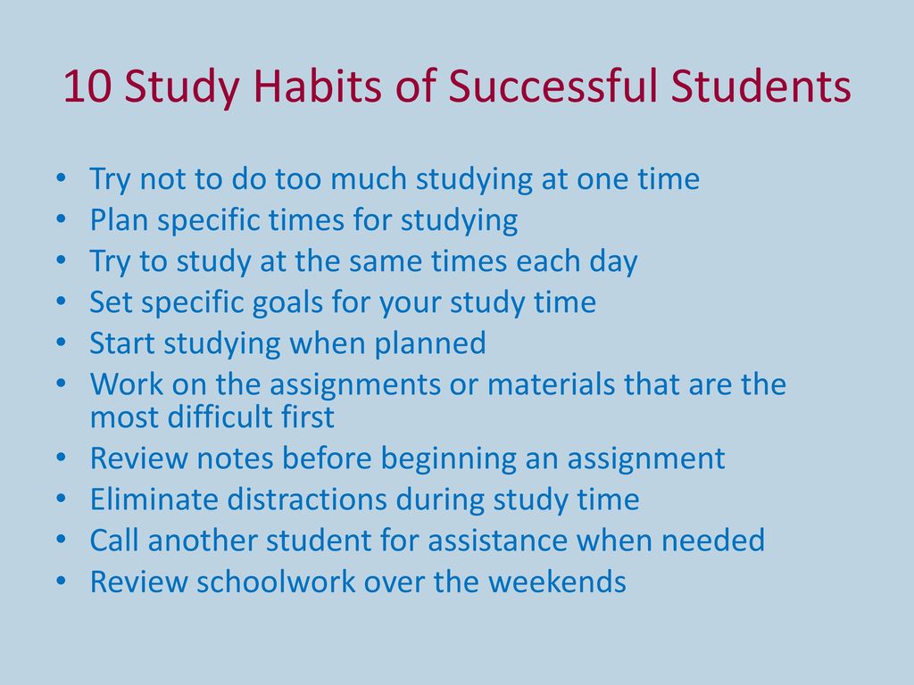 “Study Skills”. - ppt download