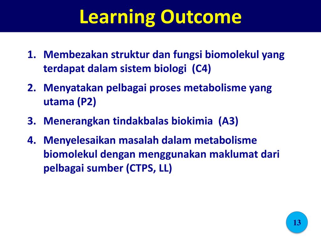 Fakulti Bioteknologi Sains Biomolekul Ppt Download