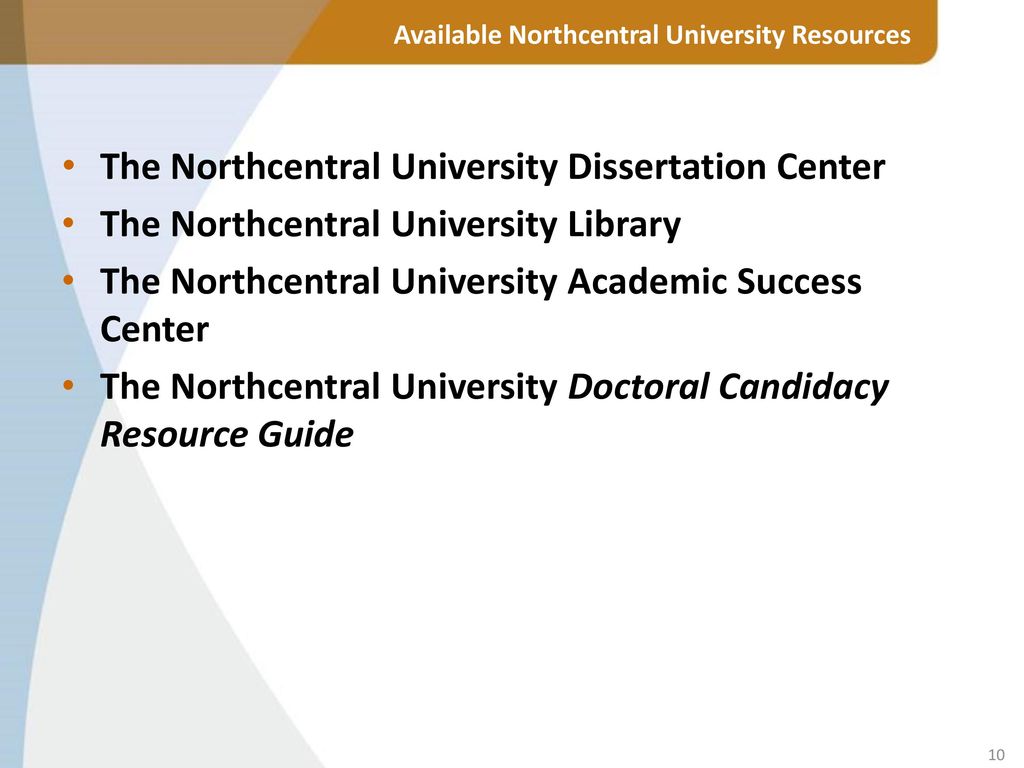 northcentral university dissertation completion pathway