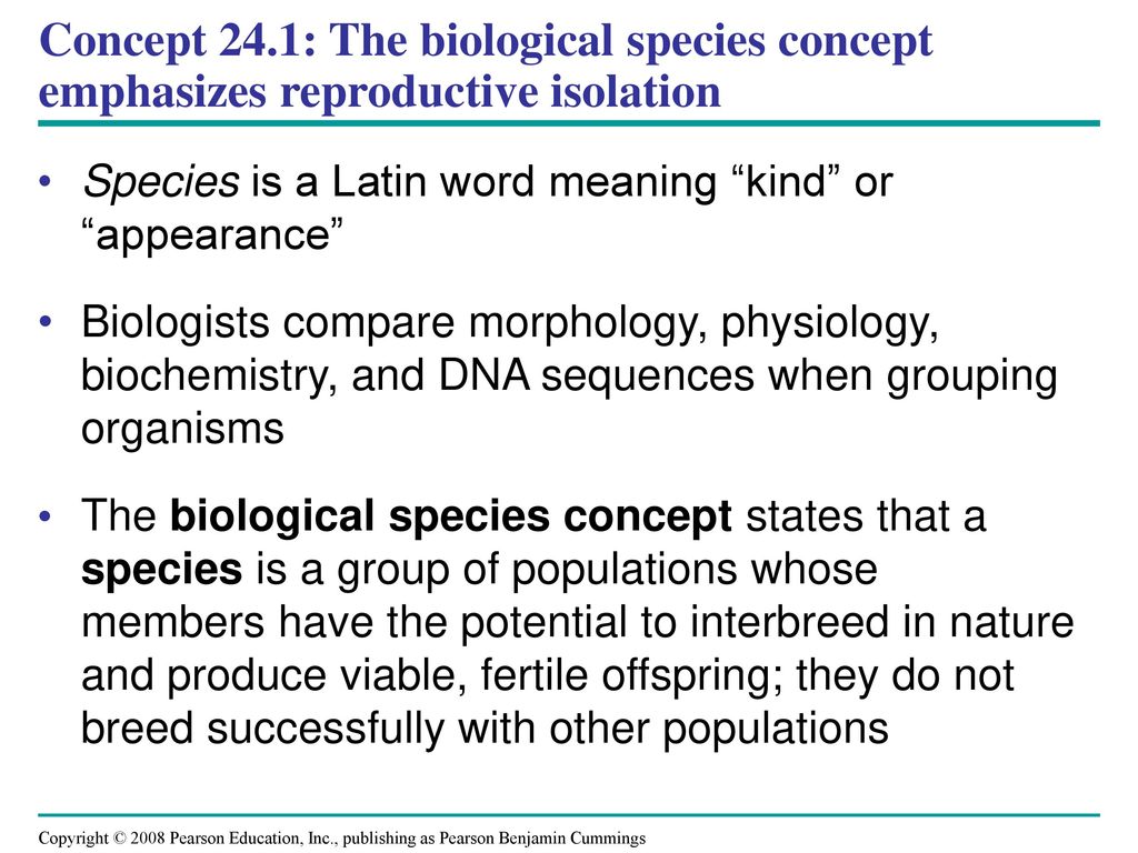Chapter 24 The Origin Of Species Ppt Download chapter-24-the-origin-of-species-ppt-download