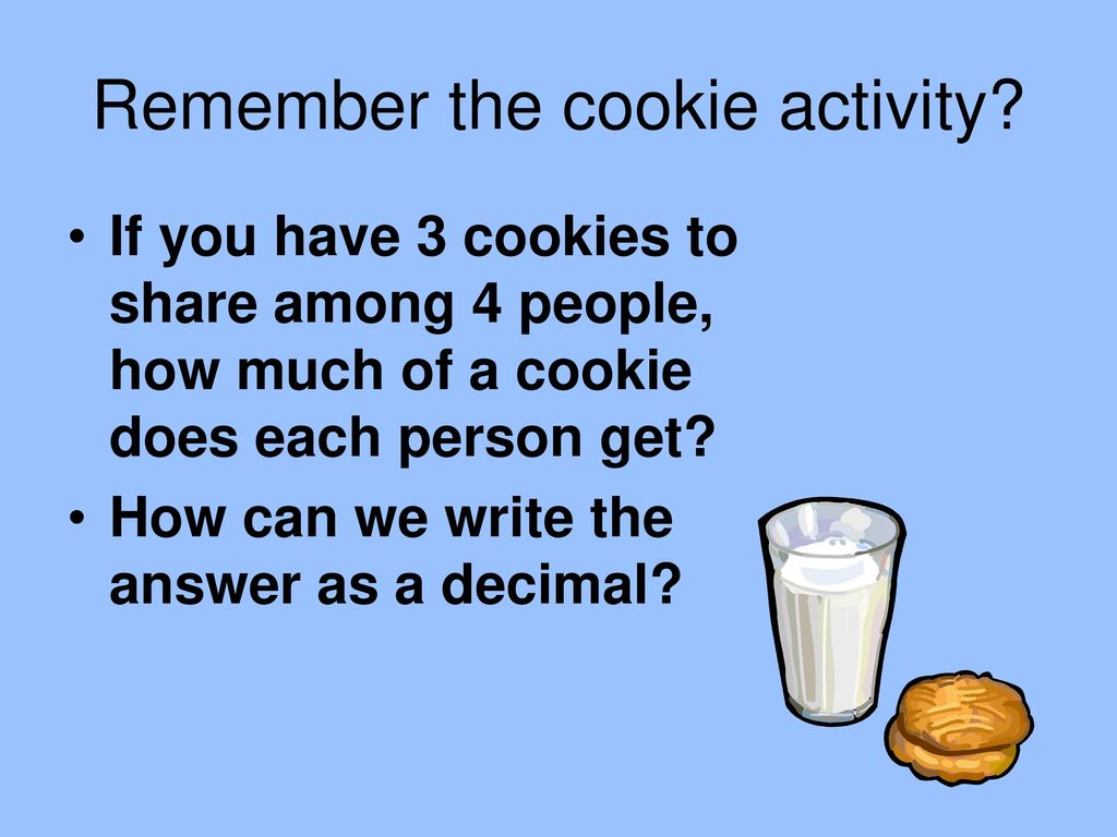 Remember the cookie activity