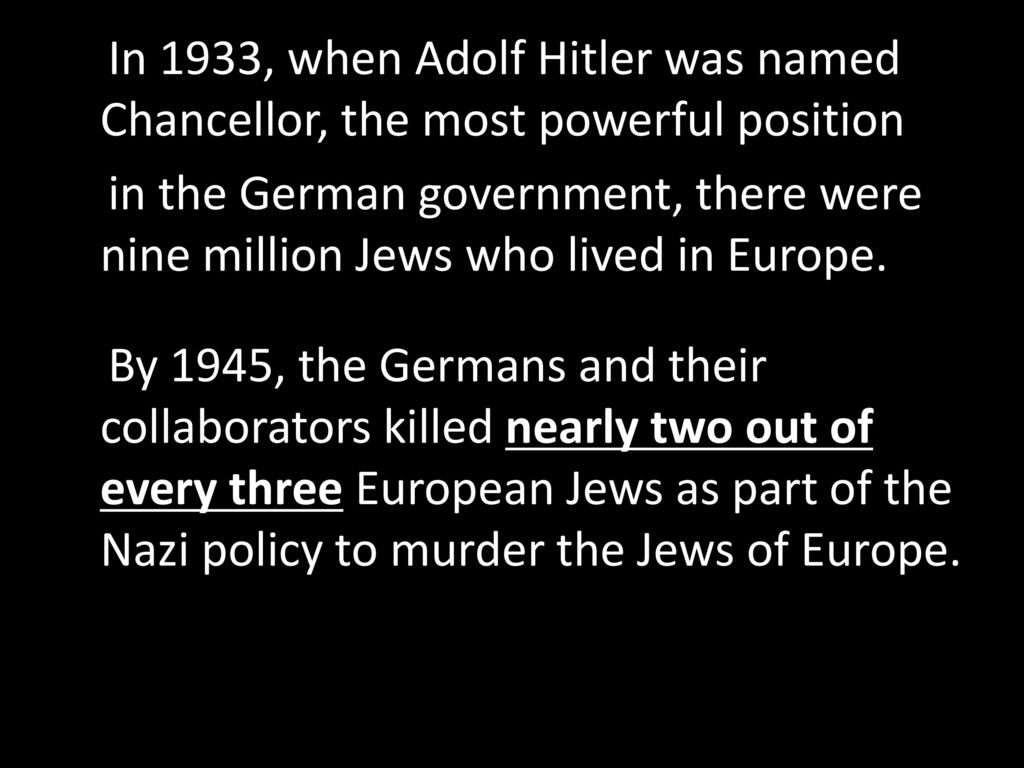 THE HOLOCAUST Part Ppt Download the-holocaust-part-ppt-download