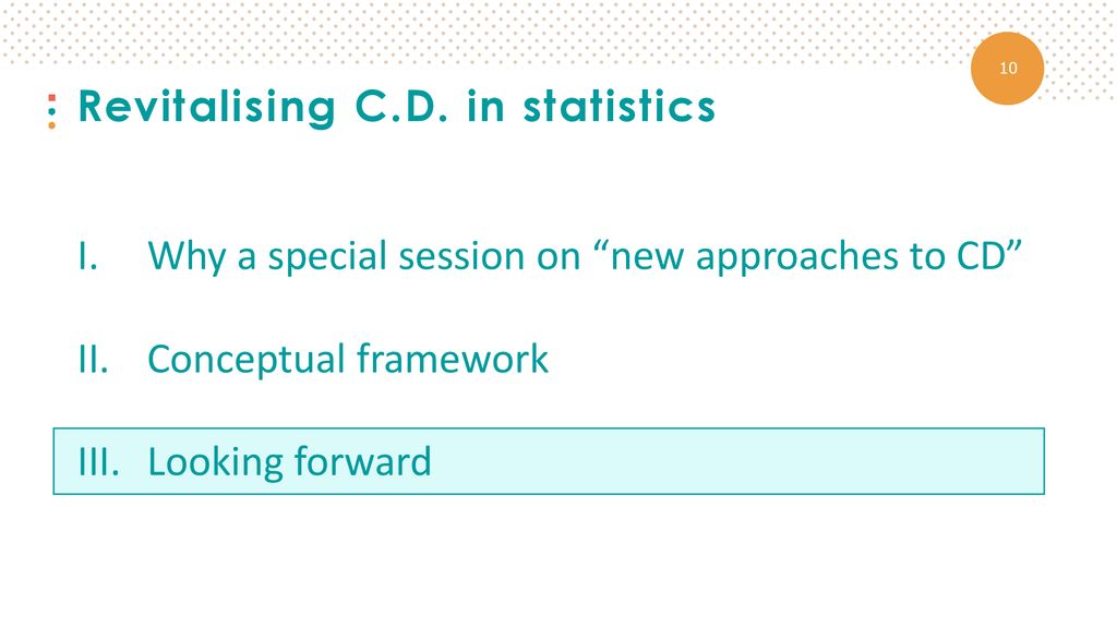 Revitalising C.D. in statistics