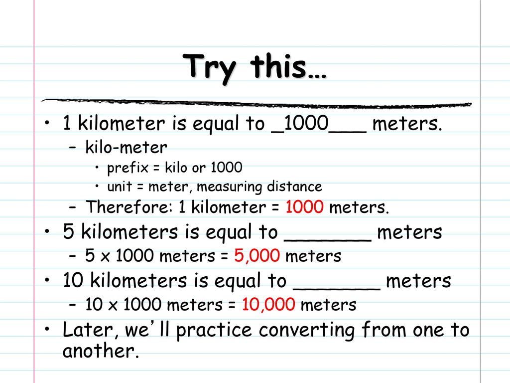Day 1: Intro to Physical Science Metric Introduction Metrics: Length - ppt  download