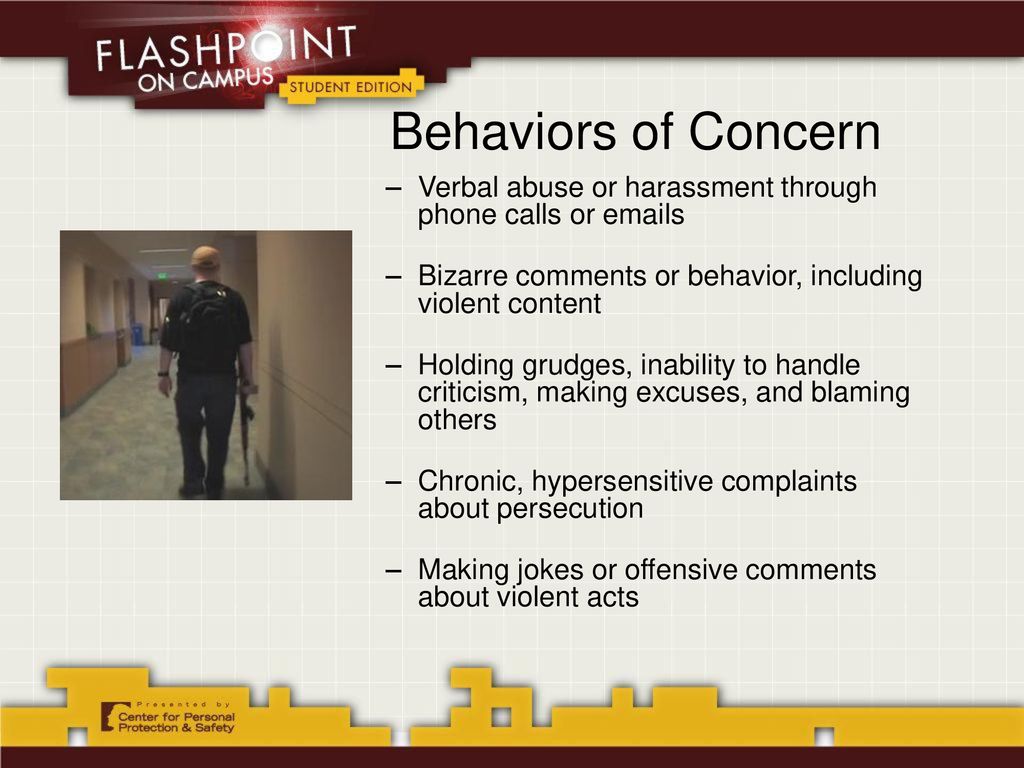 Recognizing and Preventing Campus Violence ppt download