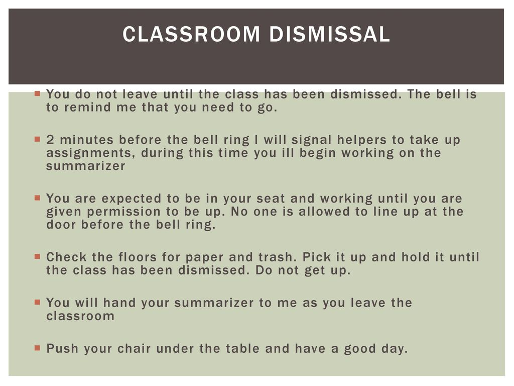 🆚What is the difference between Class is dismissed and Class is canceled ? Class is dismissed vs Class is canceled ?