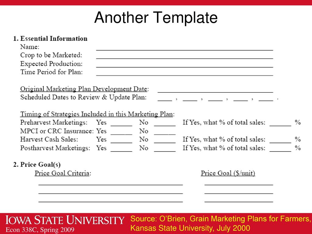 Assistant Professor Grain Markets Specialist Ppt Download