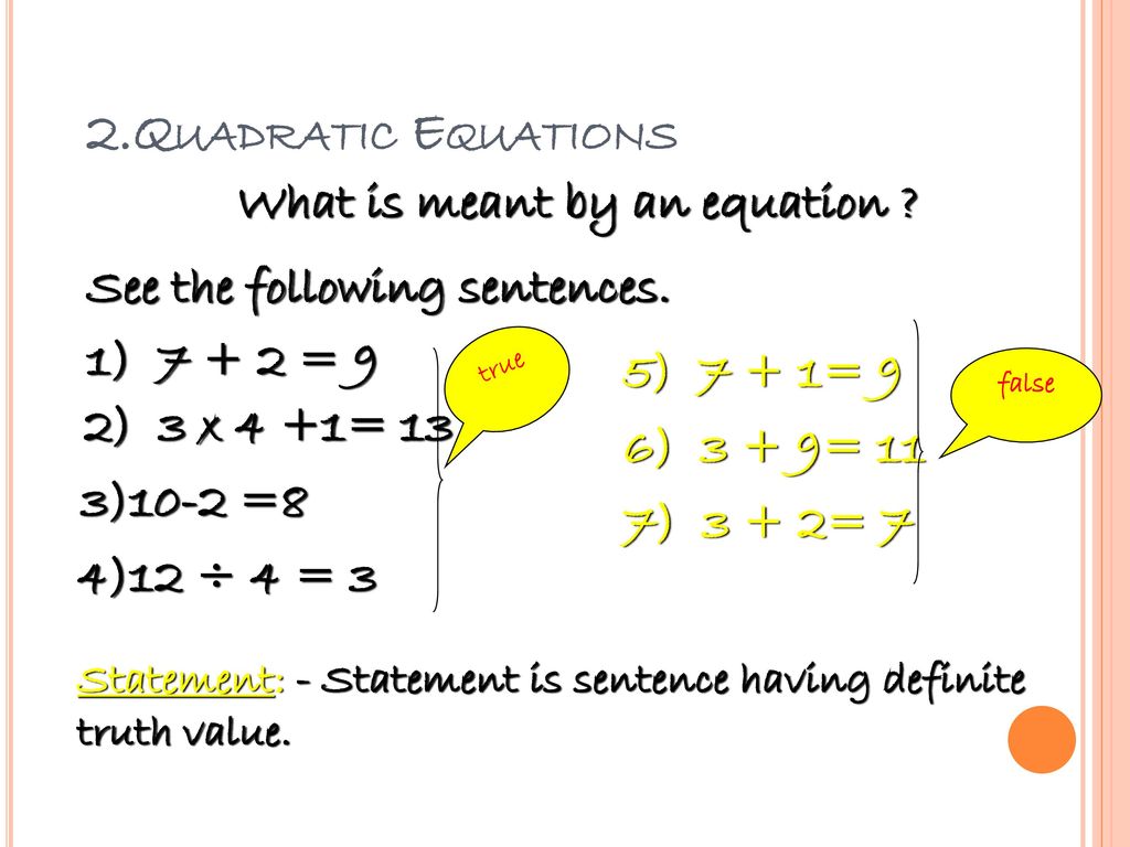 Unit Quadratic Equations Ppt Download Unit Quadratic Equations Ppt Download