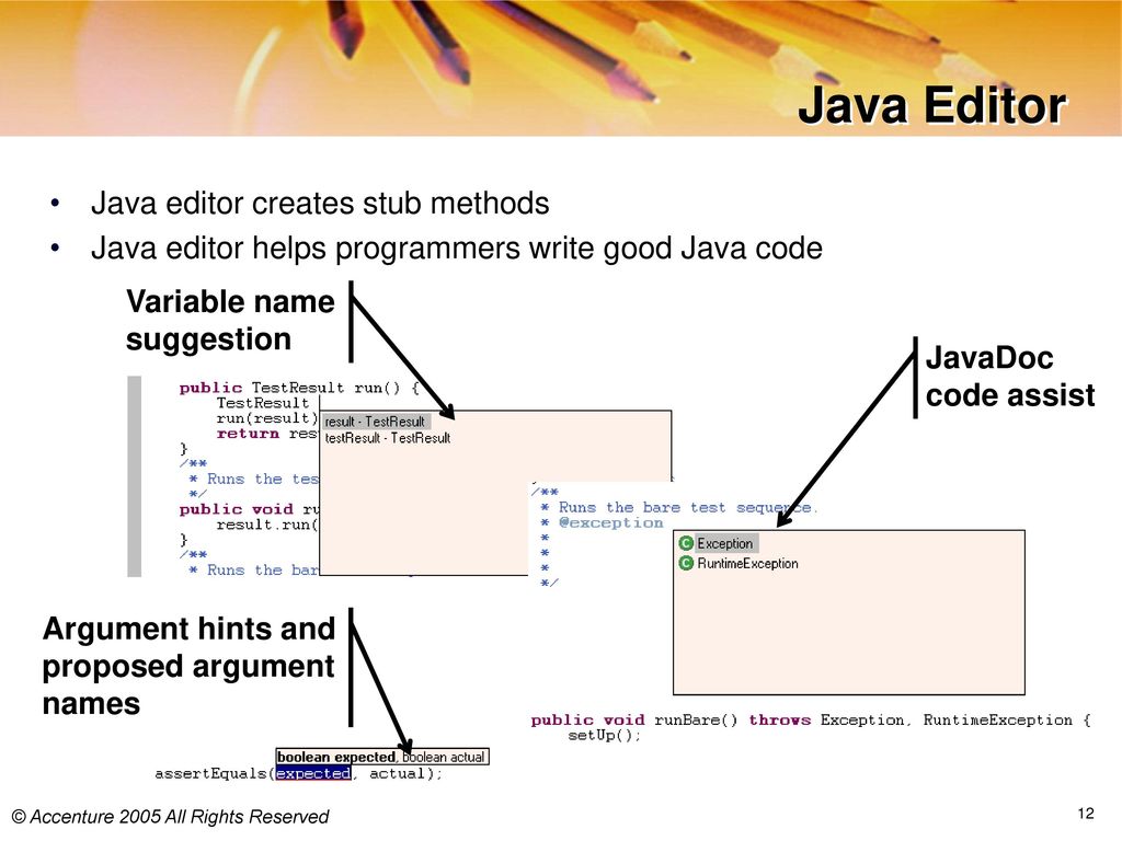 ATS Application Programming: Java Programming - ppt download