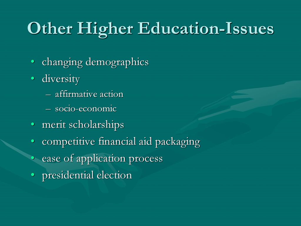 Other Higher Education-Issues