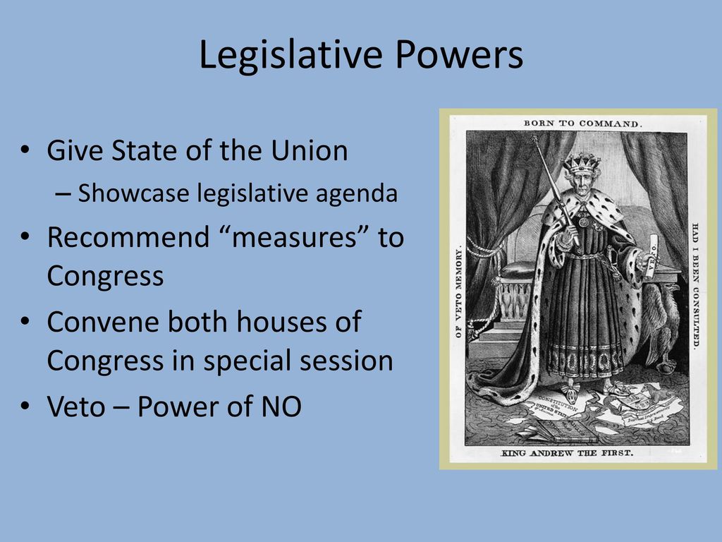 Formal or expressed powers of the president ppt download