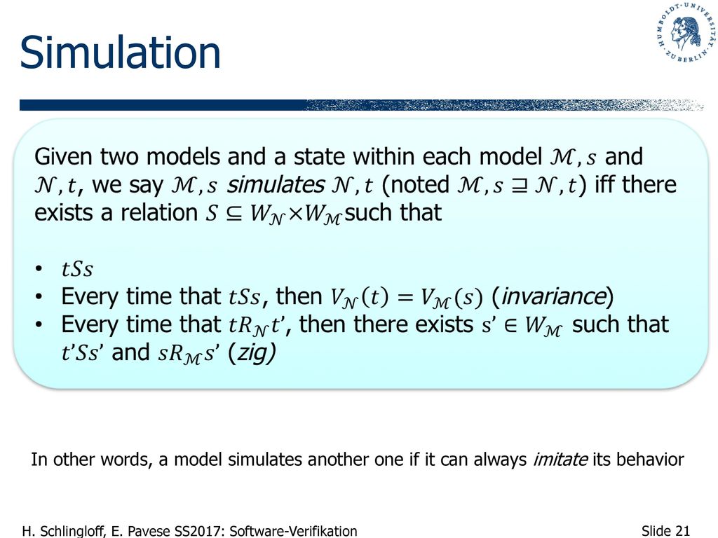 Prof. Dr. Holger Schlingloff 1,2 Dr. Esteban Pavese 1 ppt download