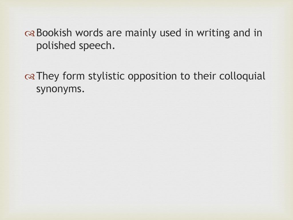 Stylistic Lexicology. ppt download