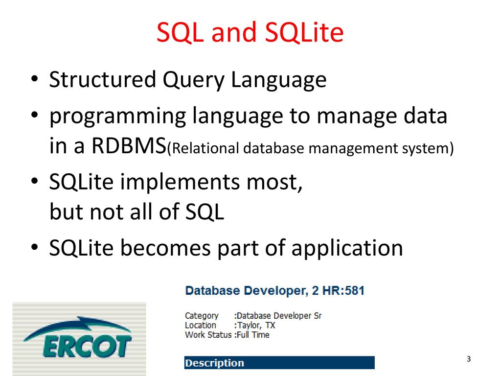 Android application sqlite ppt download