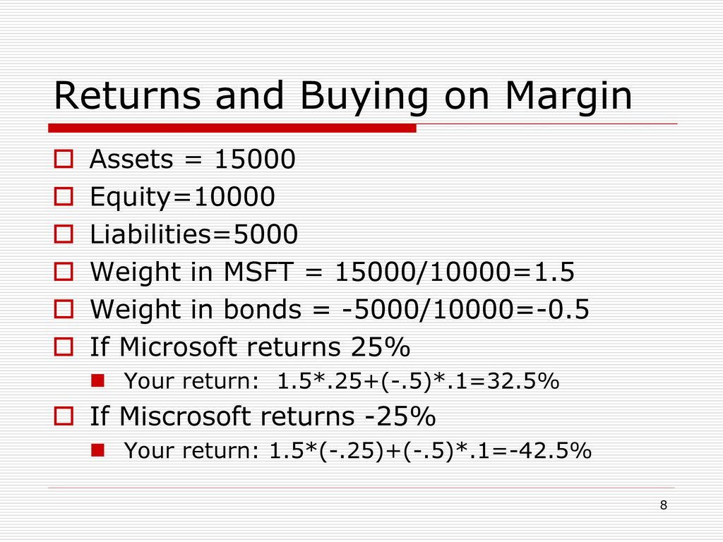 Buying On Margin And Short Selling - Ppt Download