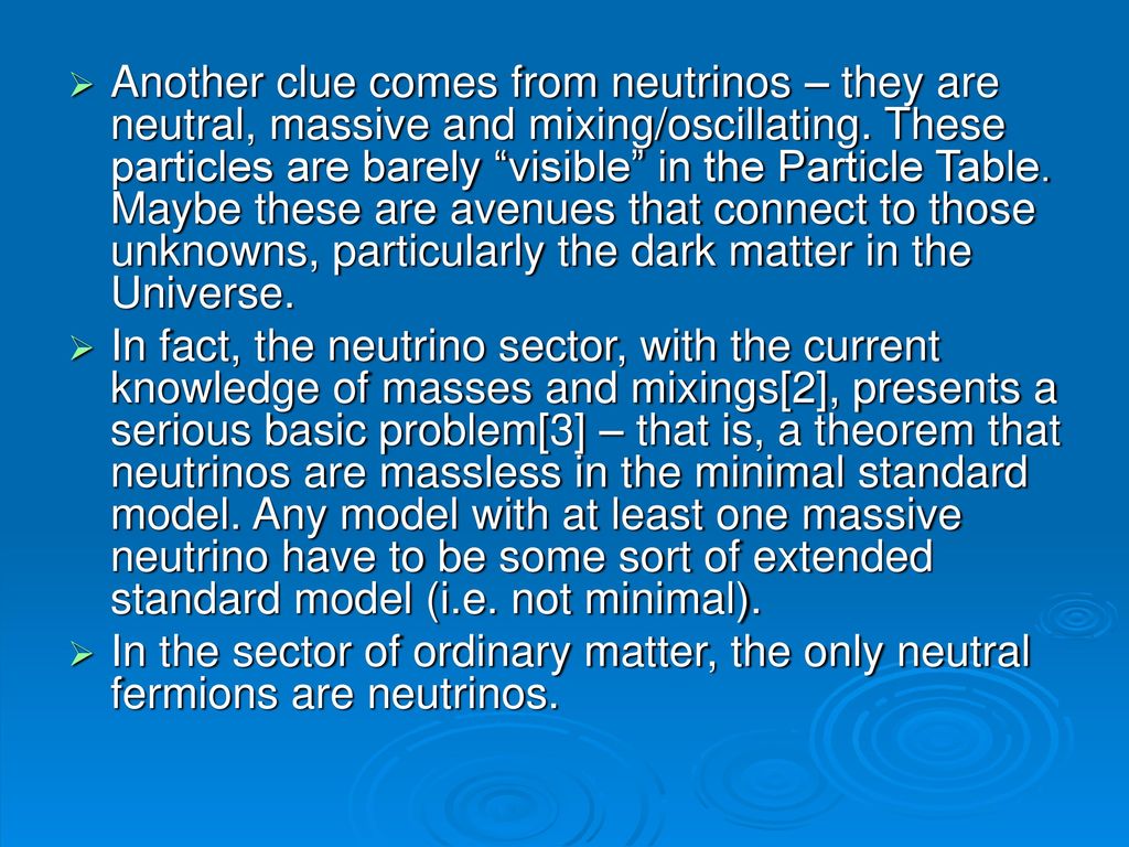 Gauge Symmetry and More Another Solution to Dark Matter? ppt download