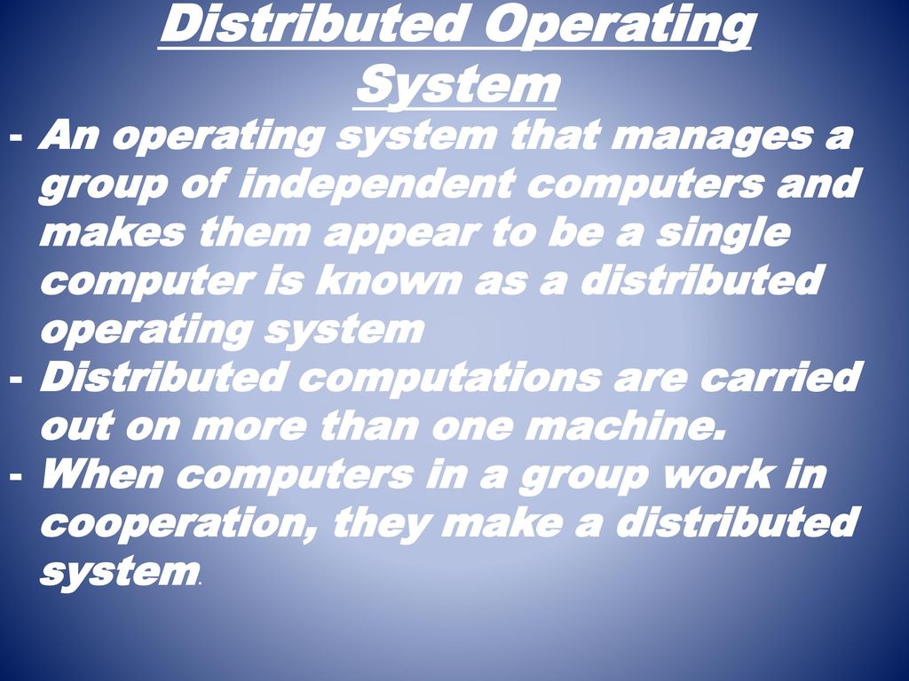 Popular Operating System Chapter 8 - ppt download