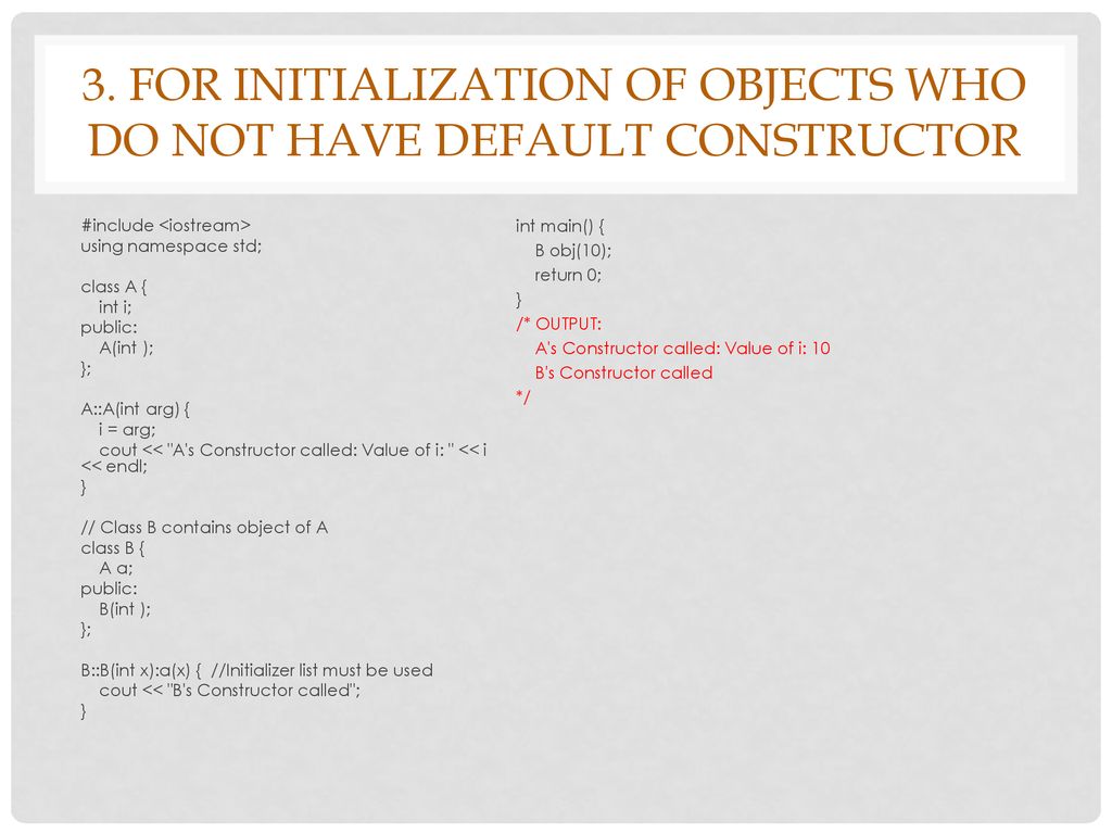 Object oriented programming ppt download