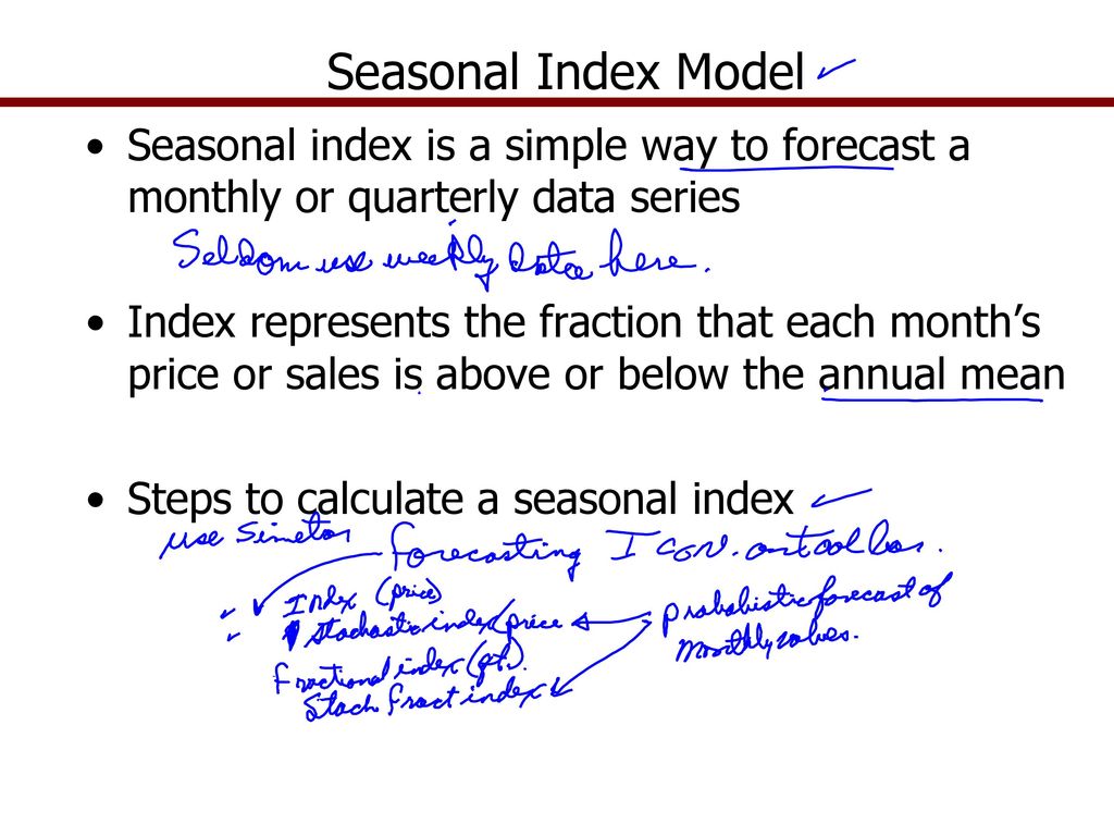Simple Index Model