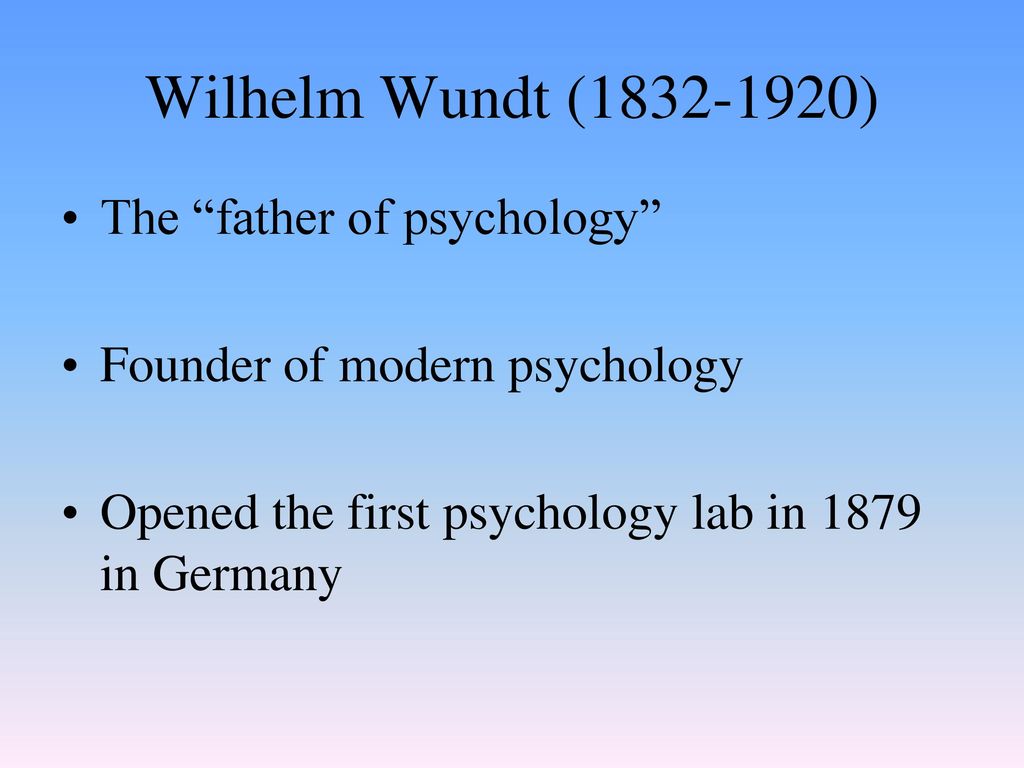 Psychology The Scientific Study Of Behavior And Mental Processes. - Ppt ...