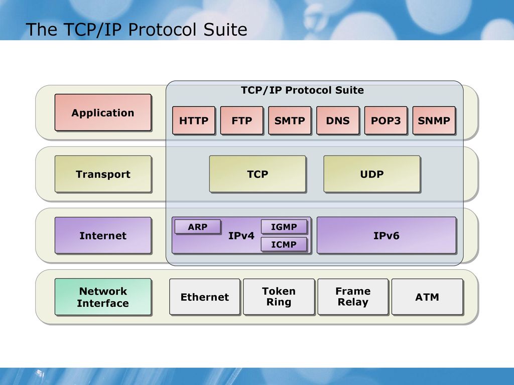Через tcp ip. Стек протоколов TCP/IP. Уровни стека протоколов TCP/IP. Стек протоколов ТСР/IP. 1. Стек протоколов TCP/IP.
