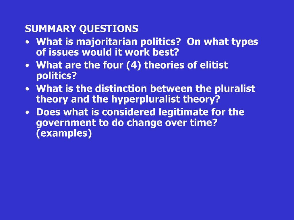 summary-questions-what-is-majoritarian-politics-on-what-types-of