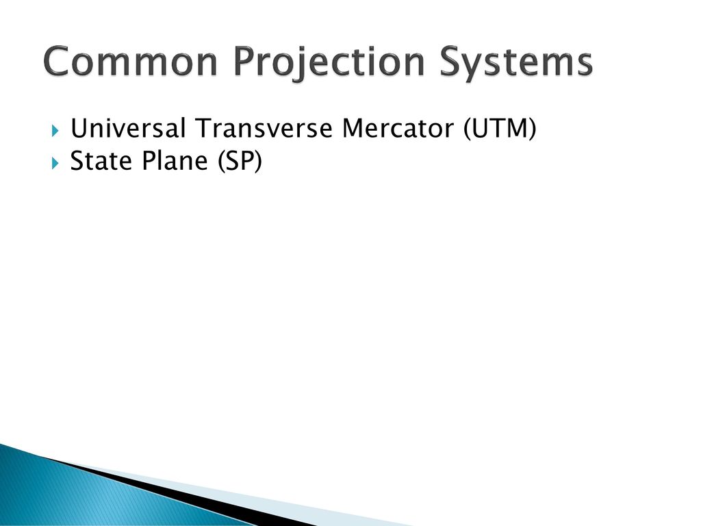 Common Projection Systems