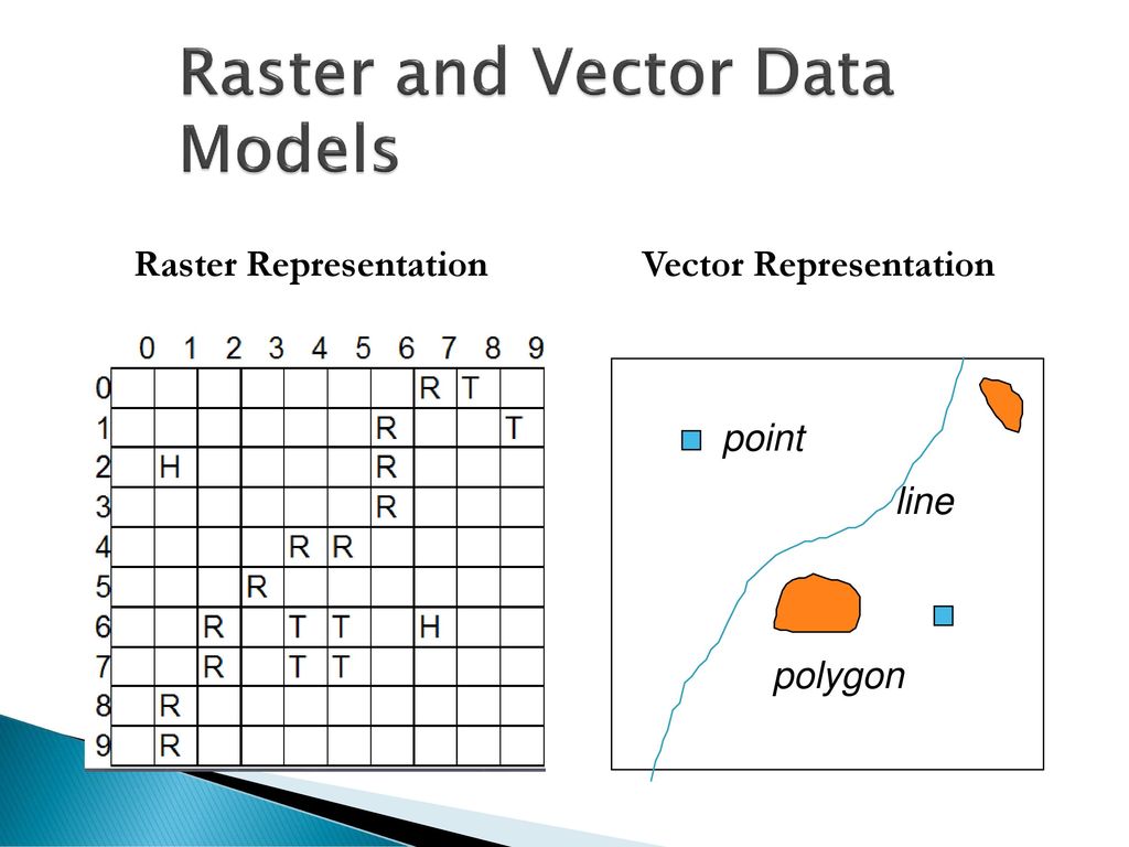 Raster and Vector Data Models