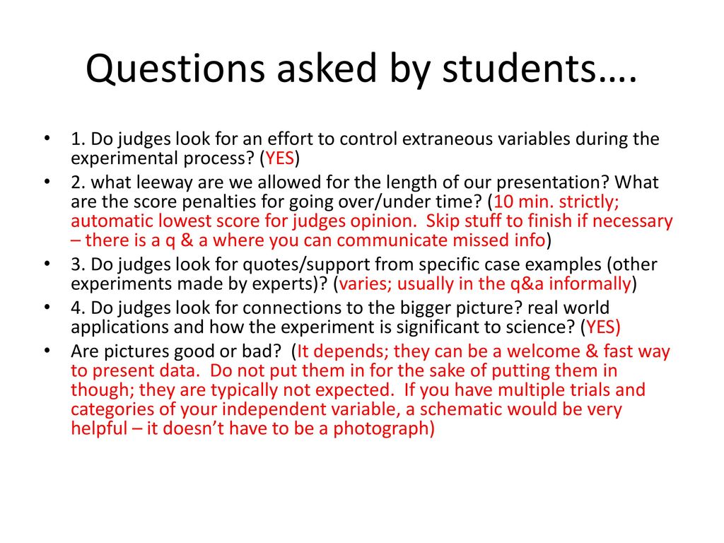 Science Fair Tips PJAS Presentations. ppt download