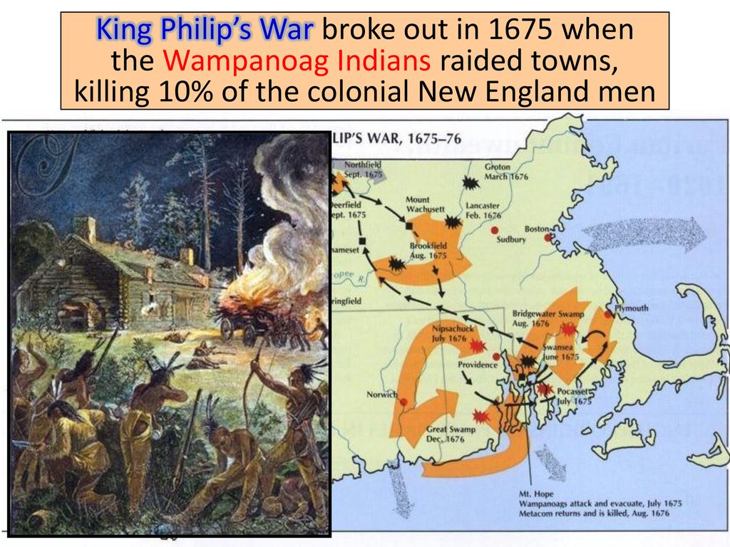 Breaking wars. King Philip England.