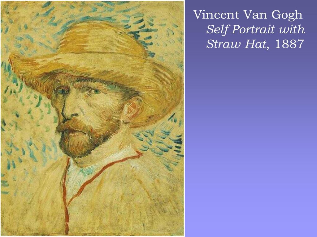 Сколько полотен продал при жизни ван гог. Сезанн Ван Гог Гоген. Ван Гог Автопортреты. Постимпрессионизм Ван Гог. Автопортрет Ван Гога в соломенной шляпе.