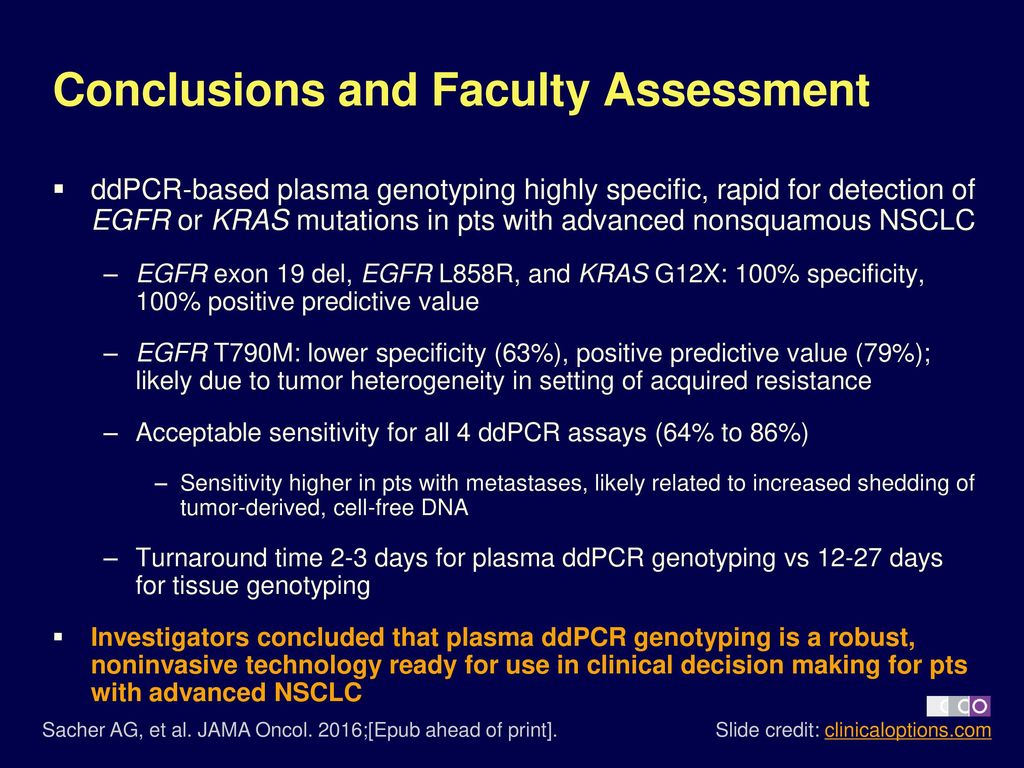 Conclusions and Faculty Assessment