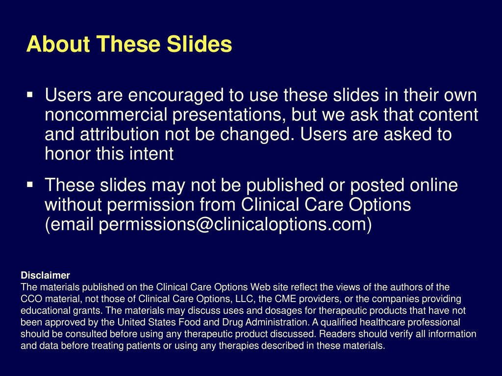 About These Slides