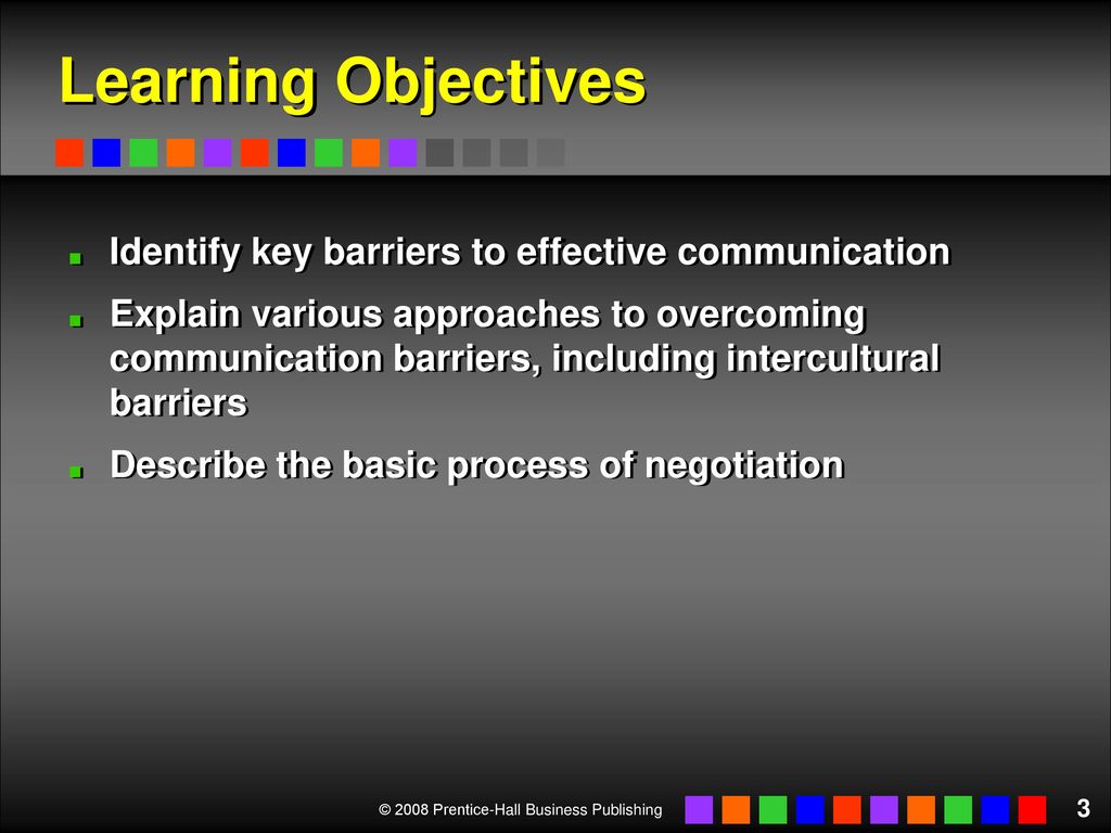 key barriers to effective communication