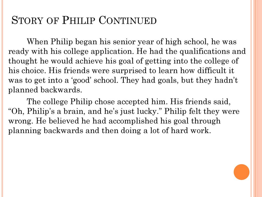 Story of Philip Continued