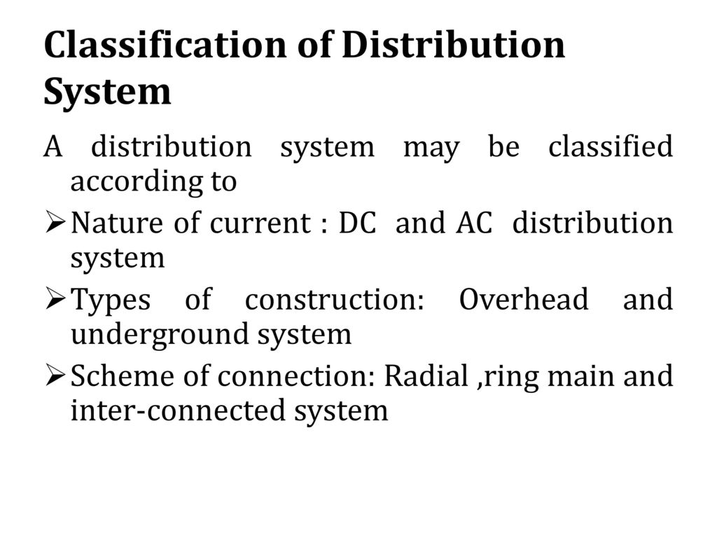 ELECTRICAL DISTRIBUTION SYSTEM ⋆ Archi-Monarch