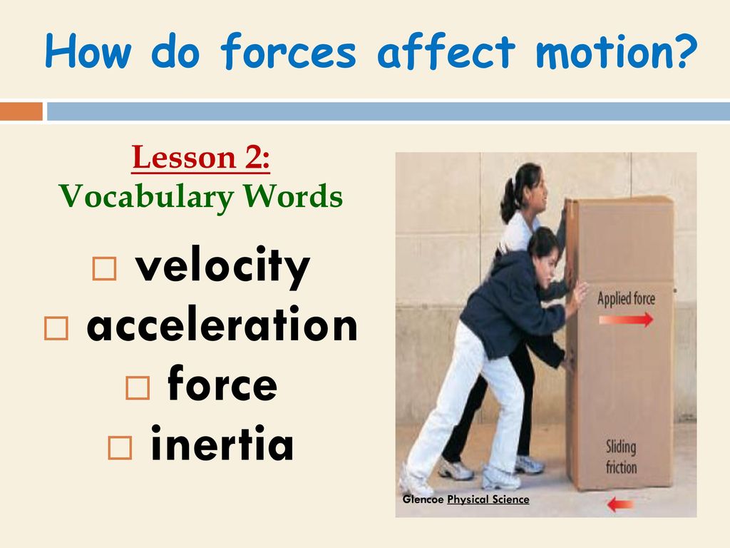 Force & Motion. - ppt download