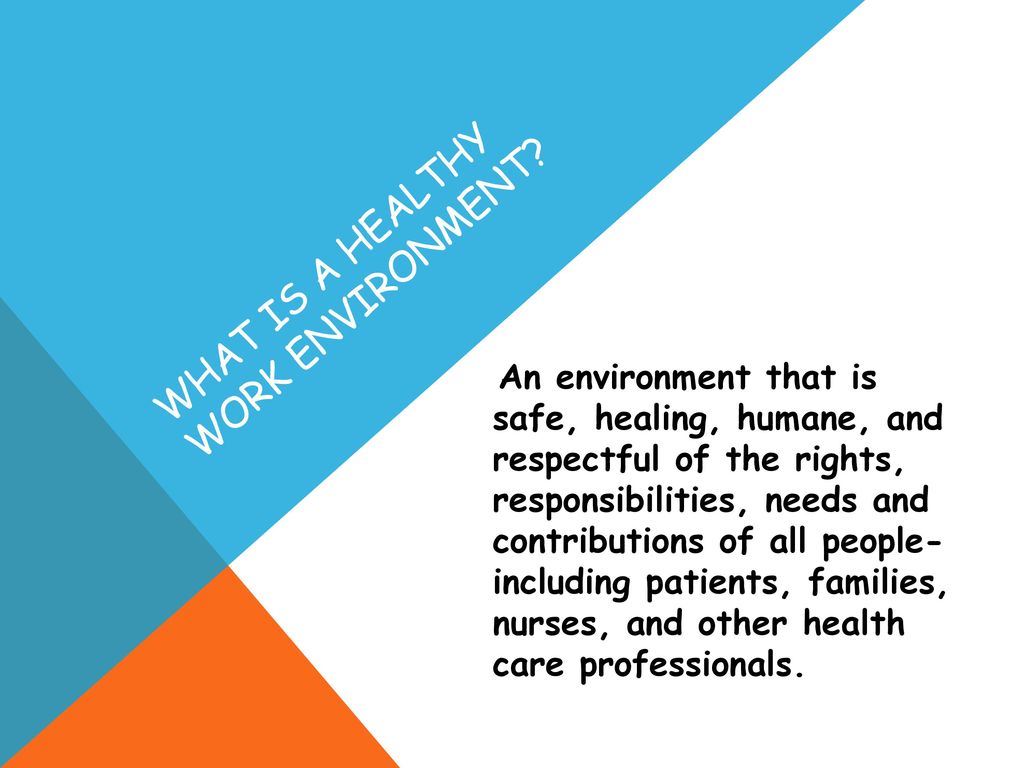 HEALTHY WORK Environments Ppt Download healthy-work-environments-ppt-download