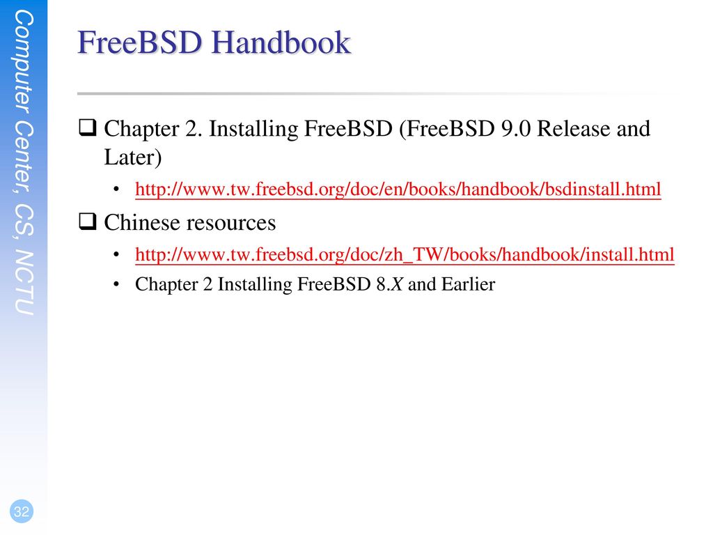 Freebsd ppt download